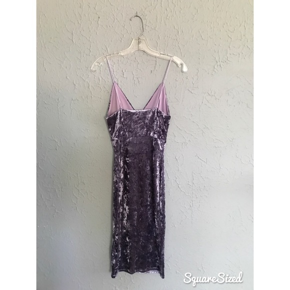 Crushed Velvet Dress - Picture 4 of 5